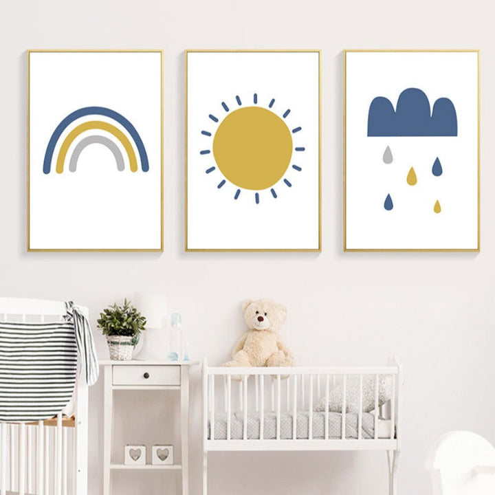 Sunny Rainbow - Canvas Wall Art Painting