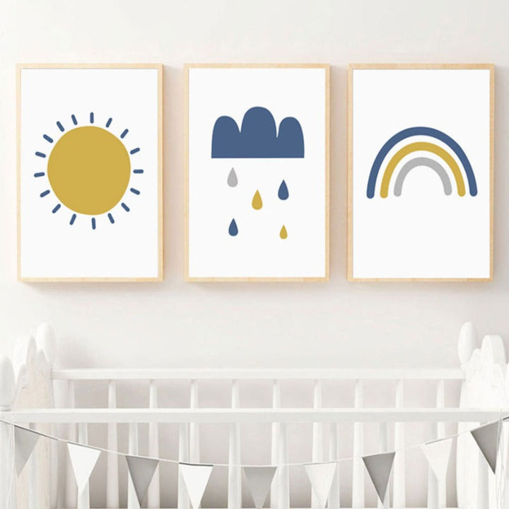 Sunny Rainbow - Canvas Wall Art Painting