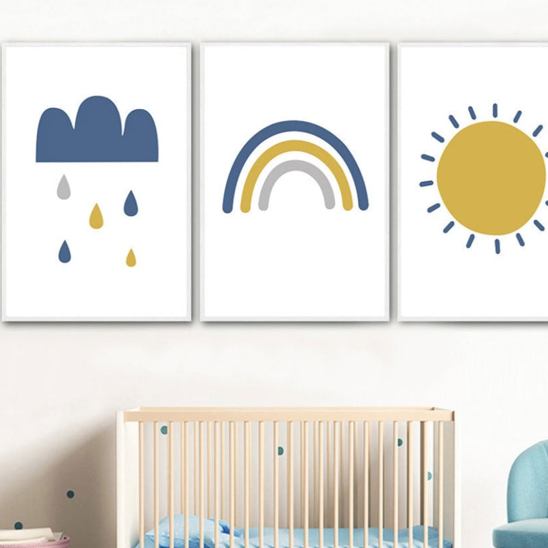 Sunny Rainbow - Canvas Wall Art Painting