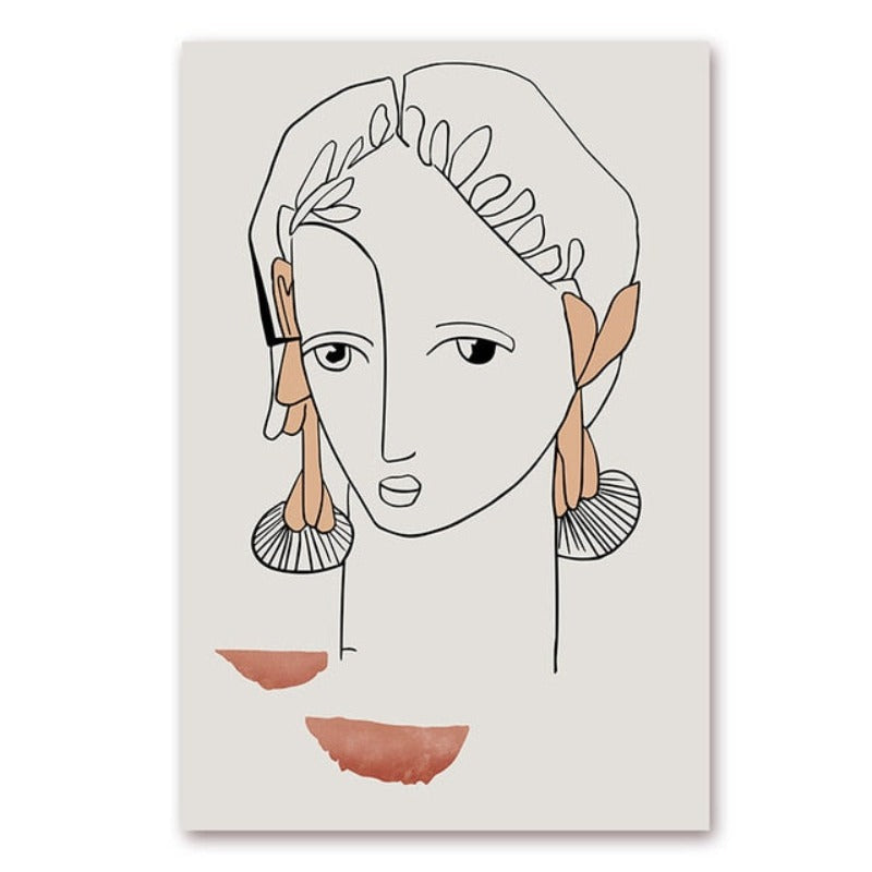 Exotic Female Figures - Canvas Wall Art Painting