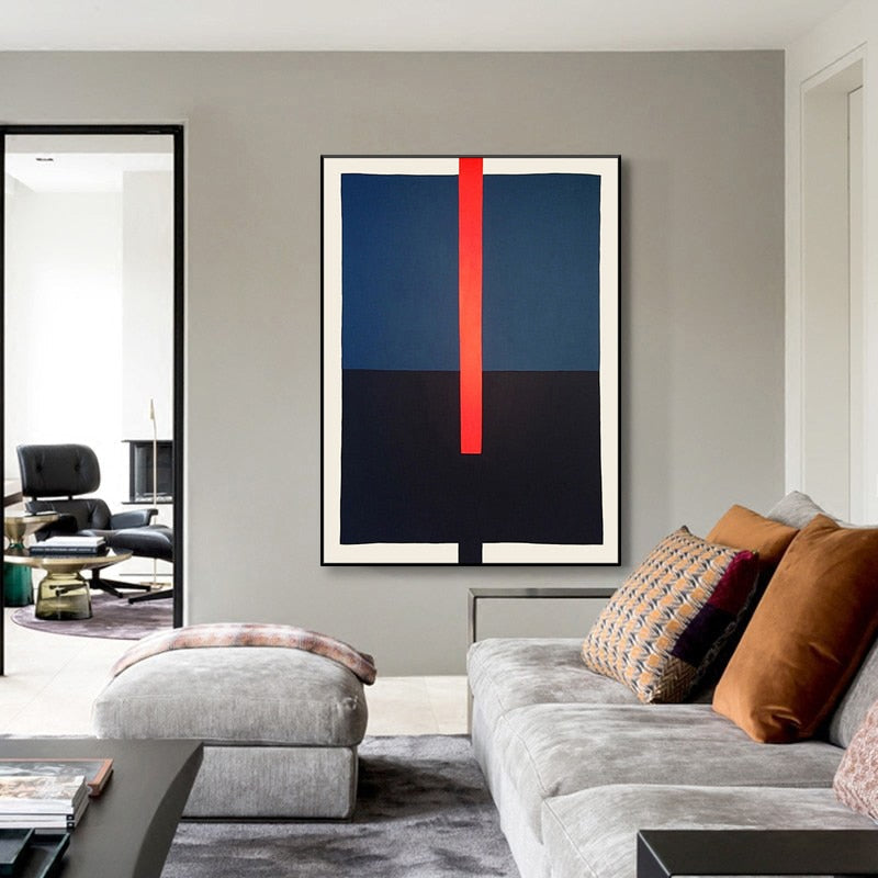 Geometric Colorful Prints Poster Nordic - Canvas Wall Art Painting