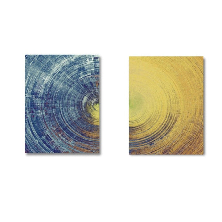 Deep Circles - Canvas Wall Art Paintings