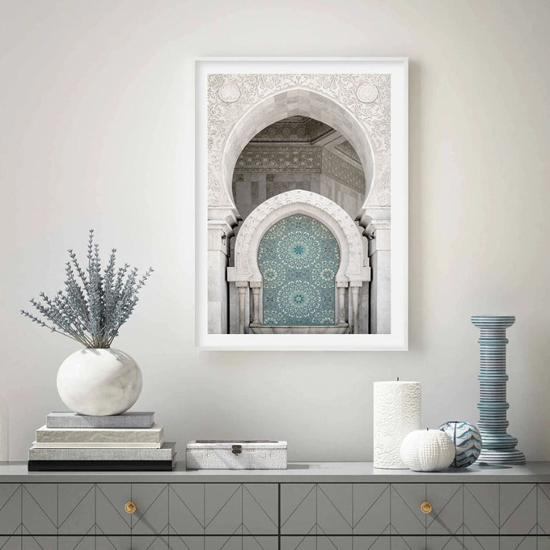 Trendy Moroccan Scene Gallery - Canvas Wall Art Painting