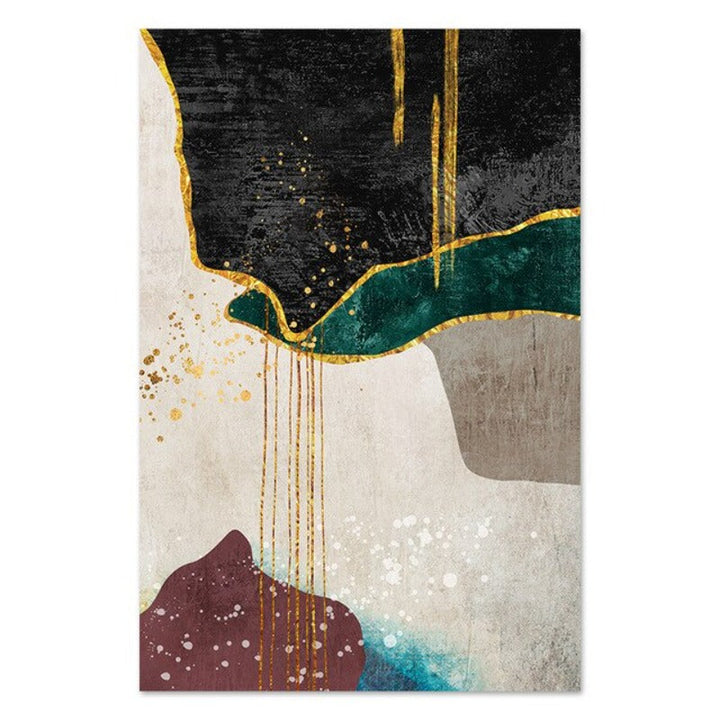 Gold Is Elegance - Canvas Wall Art Painting
