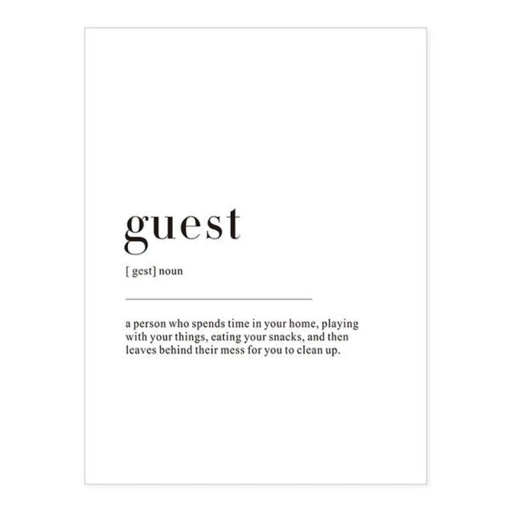 Minimalist Dream Life Definition Quotes - Canvas Wall Art Painting