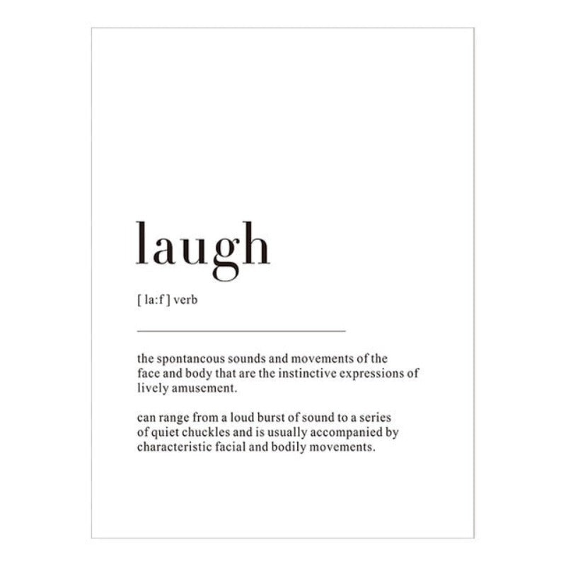 Minimalist Dream Life Definition Quotes - Canvas Wall Art Painting