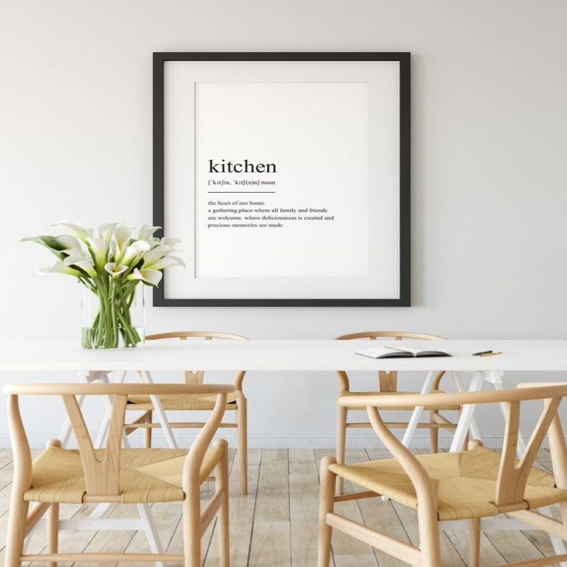 Minimalist Dream Life Definition Quotes - Canvas Wall Art Painting
