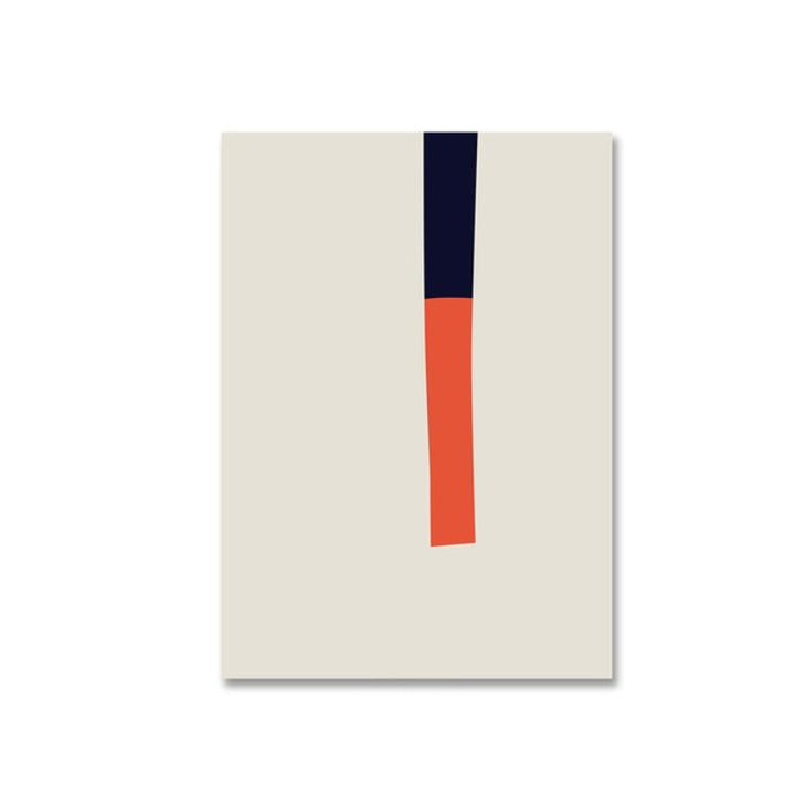 Geometric Colorful Prints Poster Nordic - Canvas Wall Art Painting