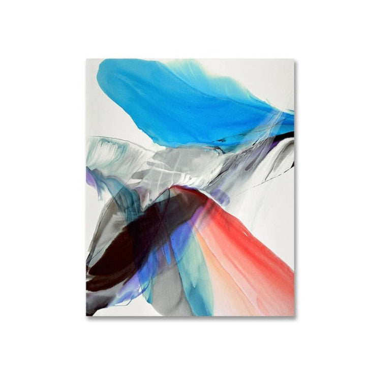 Feathers of Hope Colorful HD - Canvas Wall Art Painting