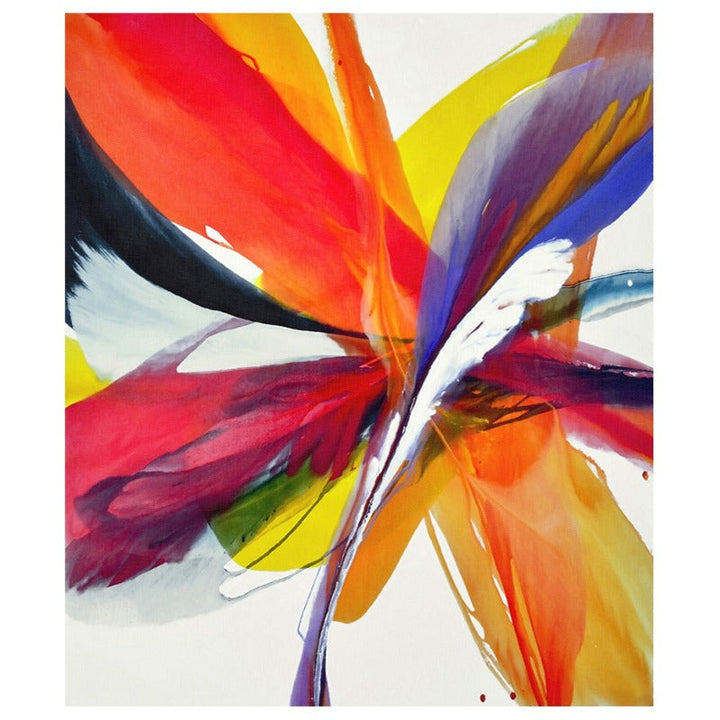 Feathers of Hope Colorful HD - Canvas Wall Art Painting