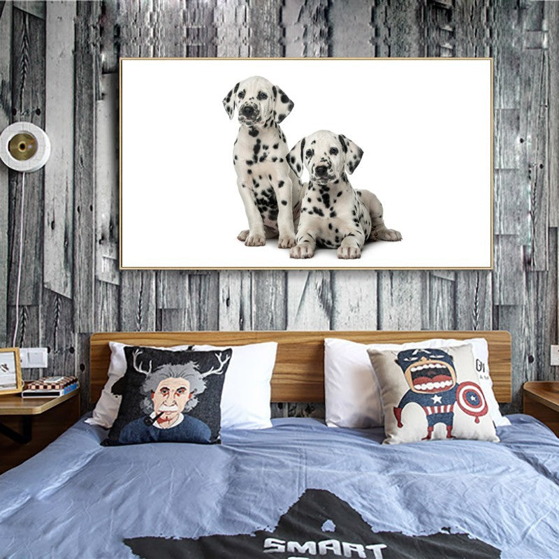 Lovely Modern Pet Dog - Canvas Wall Art Painting