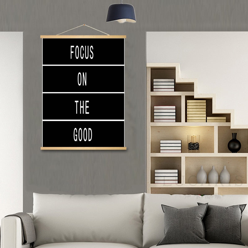 Geometric In Black - Canvas Wall Art Painting