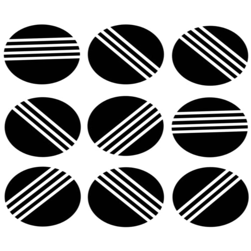 Geometric In Black - Canvas Wall Art Painting