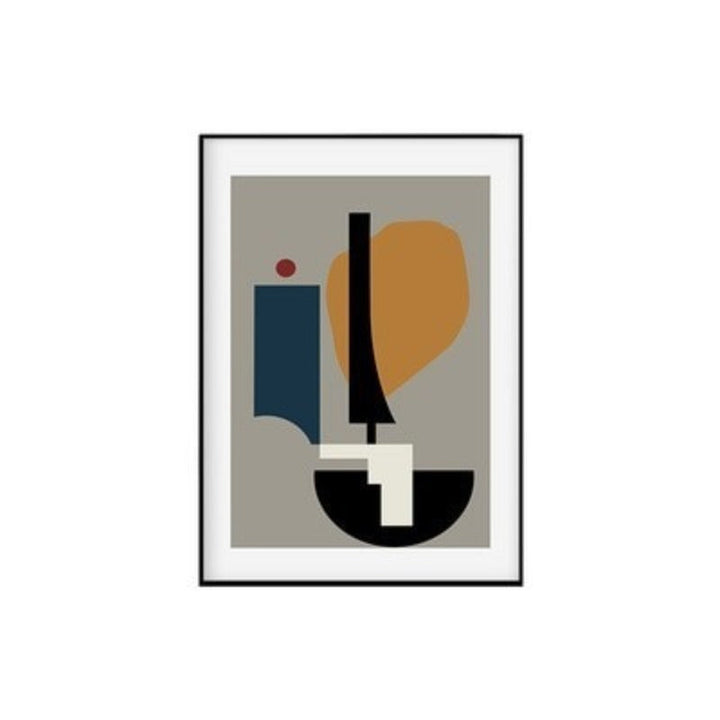 Vintage Geometric Figure - Canvas Wall Art Painting