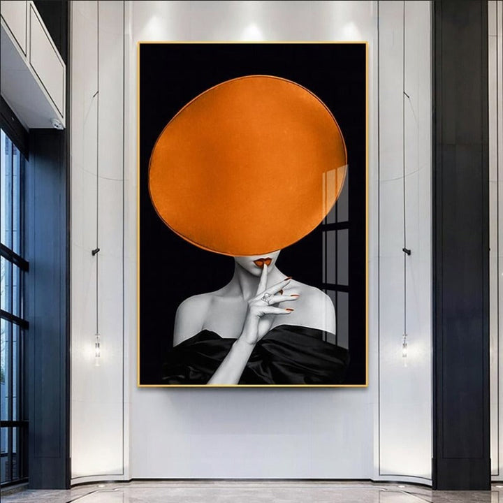 Fashion Woman - Canvas Wall Art Painting