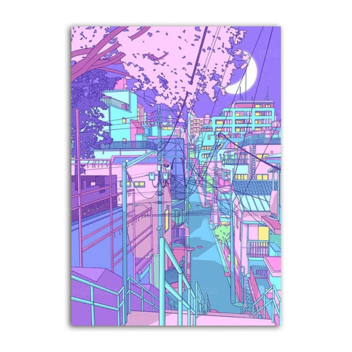 Japanese Royal House - Canvas Wall Art Painting