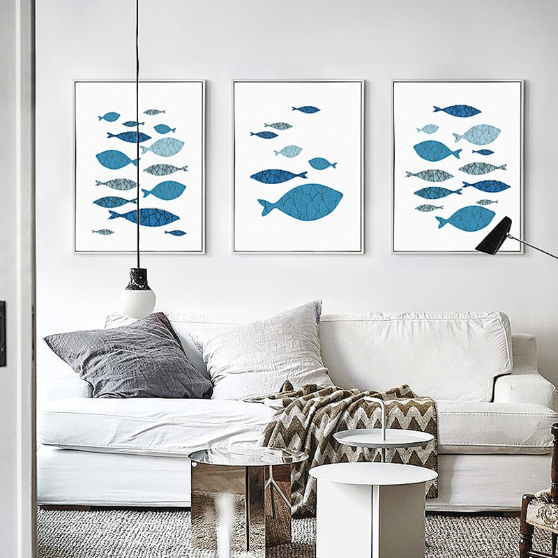 Fish-Canvas Wall Art Painting