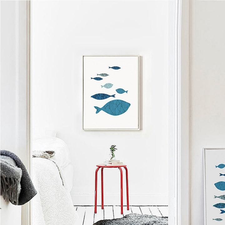Fish-Canvas Wall Art Painting