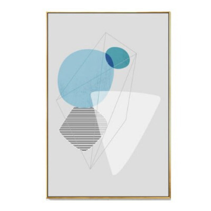 Geometric Art - Canvas Wall Art Painting