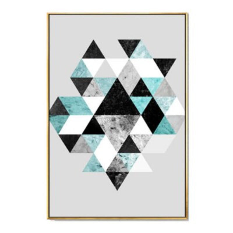Geometric Art - Canvas Wall Art Painting