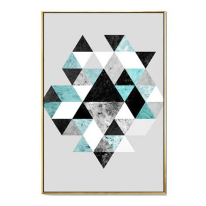 Geometric Art - Canvas Wall Art Painting