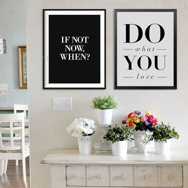 Do It Now - Canvas Wall Art Painting
