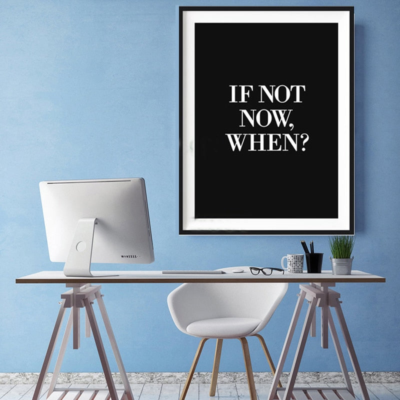 Do It Now - Canvas Wall Art Painting
