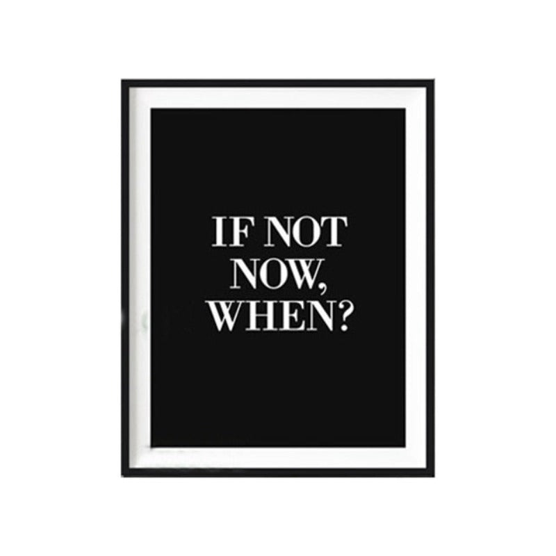 Do It Now - Canvas Wall Art Painting