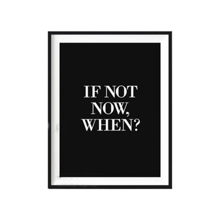 Do It Now - Canvas Wall Art Painting