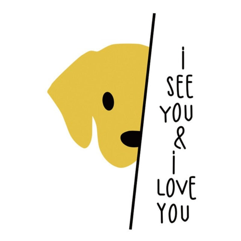 I See You I love you Sweet Quote Elephant