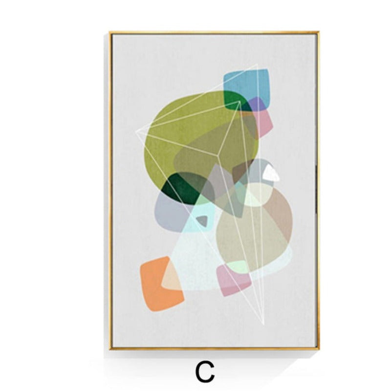 Geometric Nordic - Canvas Wall Art Painting