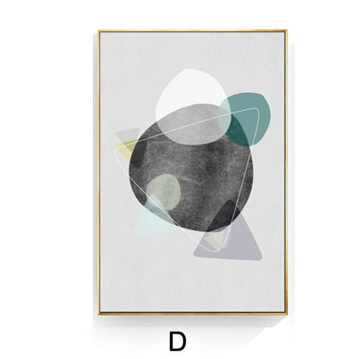 Geometric Nordic - Canvas Wall Art Painting