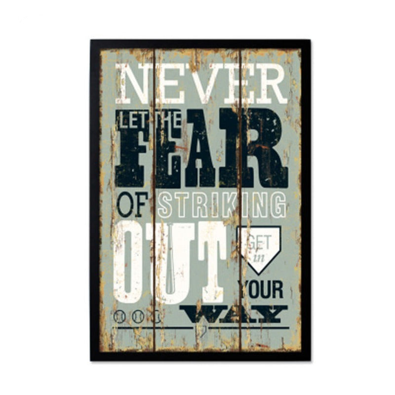 Vintage Europe Posters Love - Canvas Wall Art Painting
