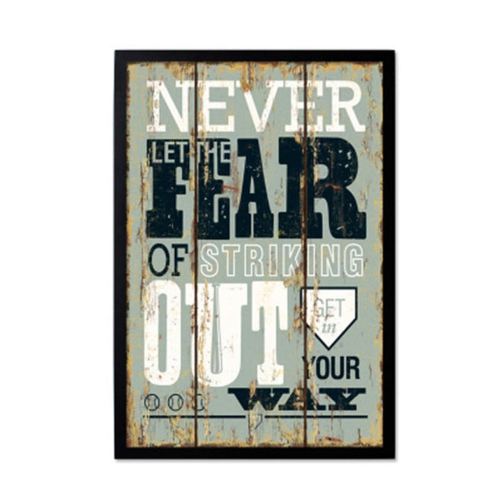 Vintage Europe Posters Love - Canvas Wall Art Painting