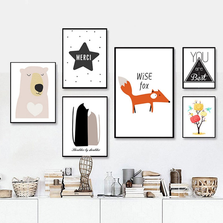Sweet Nursery - Canvas Wall Art Painting