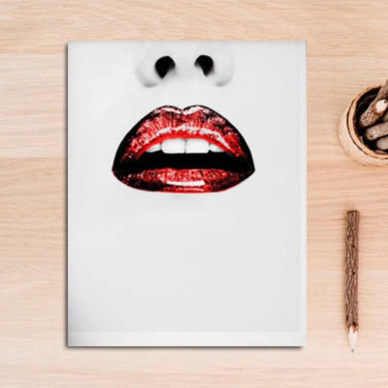 Fashion Makeup Girl Decorative - Canvas Wall Art Painting