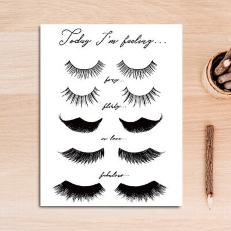 Fashion Makeup Girl Decorative - Canvas Wall Art Painting