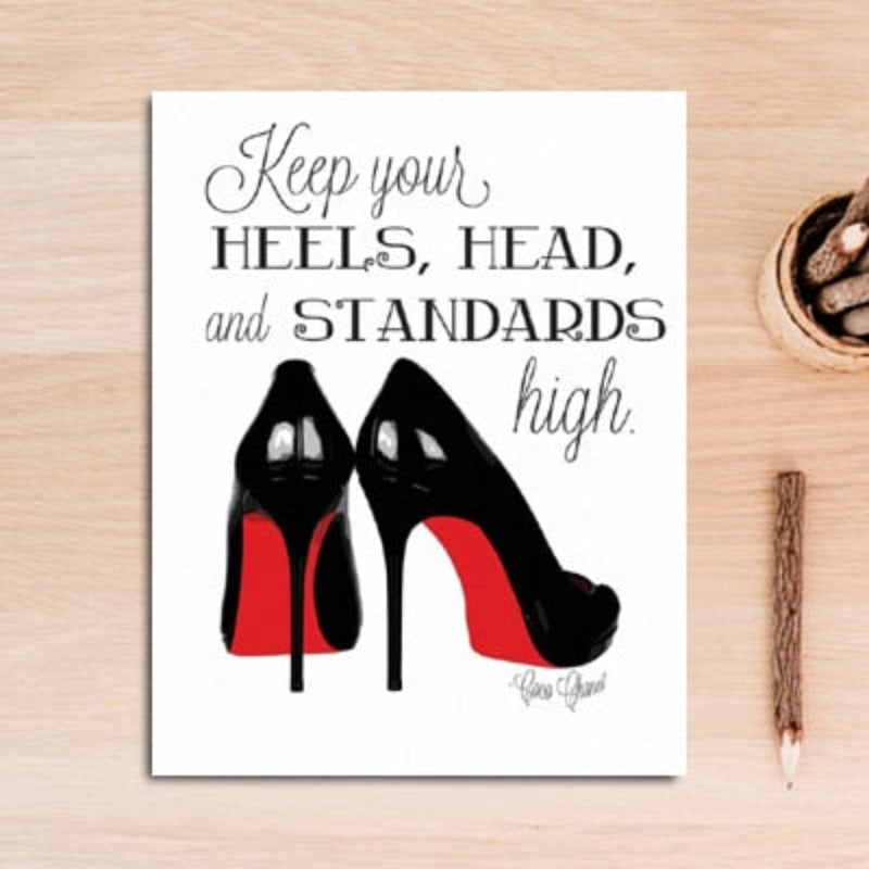 Fashion Makeup Girl Decorative - Canvas Wall Art Painting