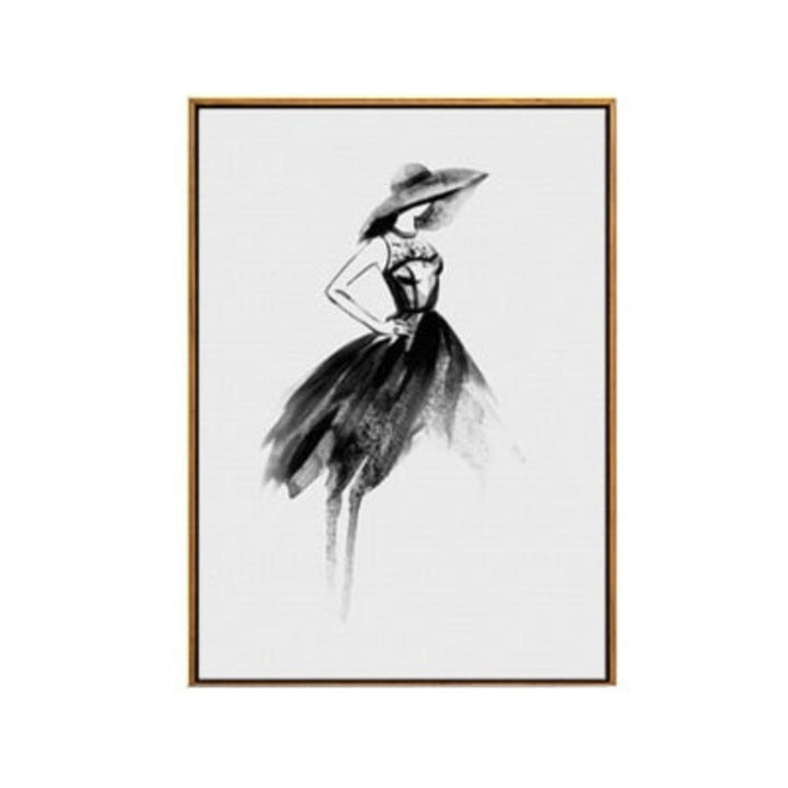 Girls Clothing Poster - Canvas Wall Art Painting