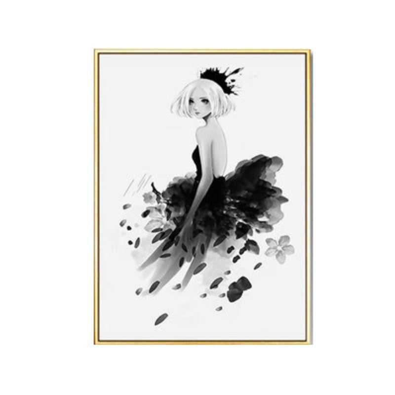 Girls Clothing Poster - Canvas Wall Art Painting