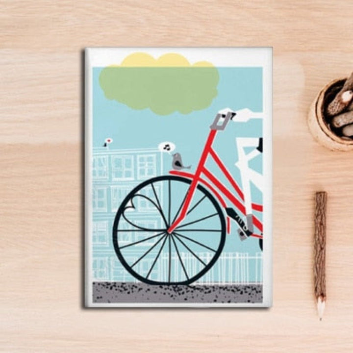 Love Is All You Need Bicycle Poster - Canvas Wall Art Painting