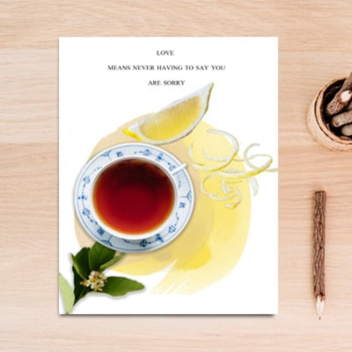 Inspirational Life Quotes Fruit Tea - Canvas Wall Art Painting