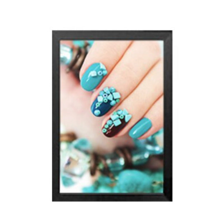 Fashion Beauty Make Up Nail Girl - Canvas Wall Art Painting