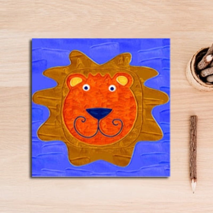 Cartoon Animals Nursery - Canvas Wall Art Painting
