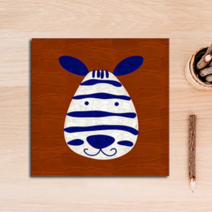 Cartoon Animals Nursery - Canvas Wall Art Painting