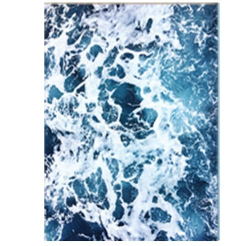 Flamingo In Seascape - Canvas Wall Art Painting