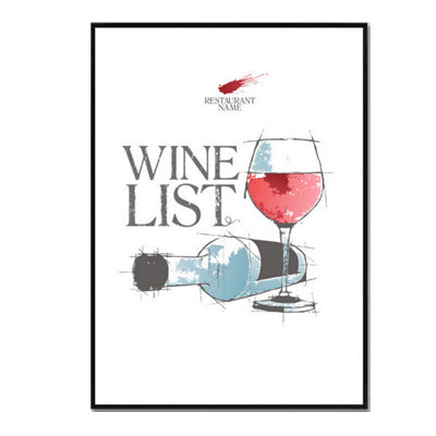 Love Heart Wine Prints Kitchen Posters - Canvas Wall Art Painting