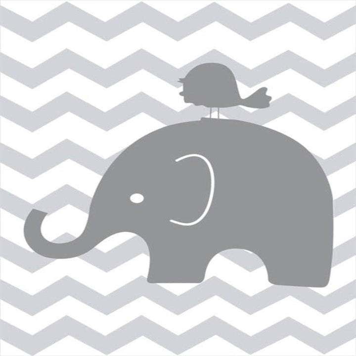 Sweet Elephants - Canvas Wall Art Painting
