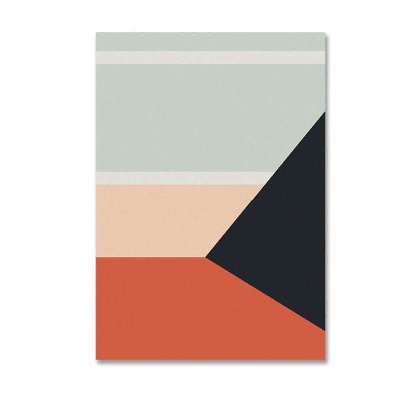 Geometric Prints - Canvas Wall Art Painting