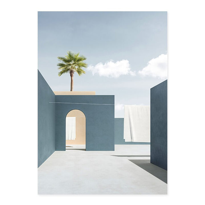 Still Life Modern Building  - Canvas Wall Art Print
